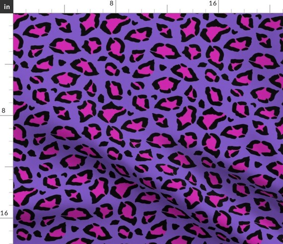 Purple and Hot Pink Leopard Print Fabric Leopard Print Hot - Etsy Sweden Purple and Hot Pink Leopard Print Fabric Leopard Print Hot - Etsy Sweden