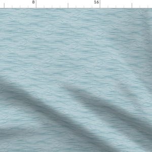 Waves Fabric - Waves By Crumpetsandcrabsticks - Sea Ocean Modern Nautical Wave Surfer Beach Cotton Fabric By The Yard With Spoonflower