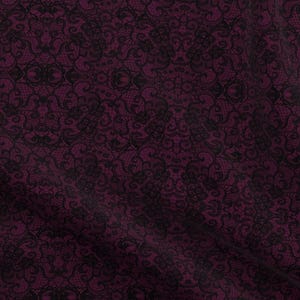 Gothic Purple Fabric - Etsy UK