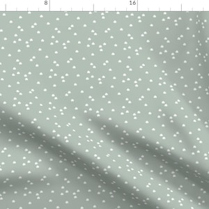 Ireland Fabric - Boho Clover By Littlesmilemakers - Eucalyptus Sage Green Lucky Irish St. Patrick Cotton Fabric By The Yard With Spoonflower