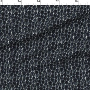 Costume Fabric - Night Dragon Dark Grey Scales Cosplay Reptile Lizard Dinosaur By Xoxotique - Cotton Fabric By The Yard With Spoonflower image 2