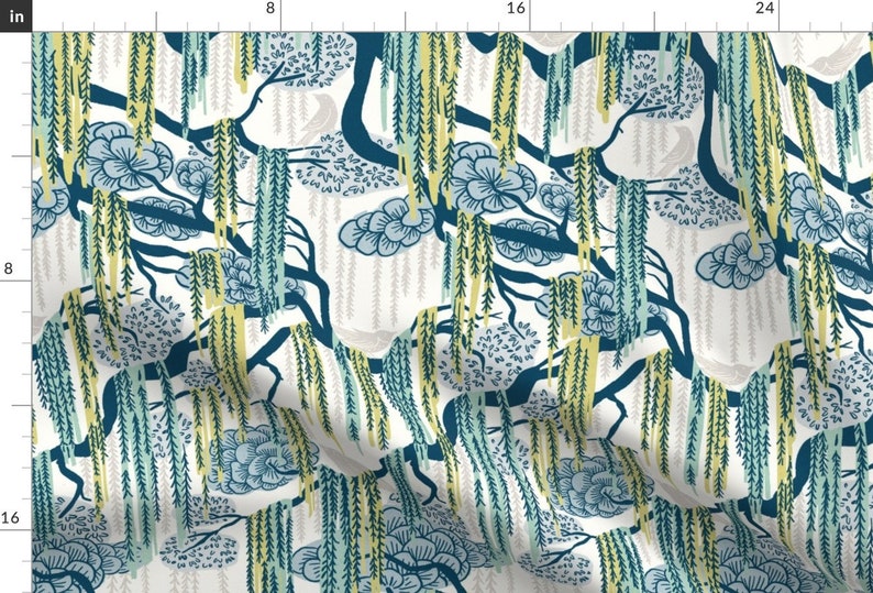 Charleston Moss Upholstery Fabric Spanish Moss by Etsy