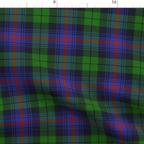 Urquhart Fabric Urquhart Clan Tartan 1810 by Weavingmajor - Etsy