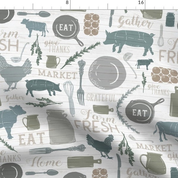Modern Farmhouse Fabric Etsy