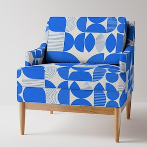 Geometric Shapes Upholstery Fabric- Modern Art by Sandra_hutter_designs ...