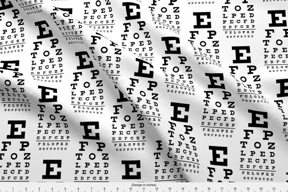 Standard Vision Eye Chart