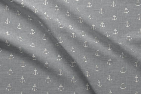 Anchors in Off White and Light Gray Texture by Kimsa | Etsy