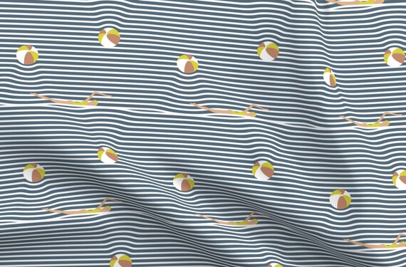 1//2/" WIDE BRETON STRIPE POLY COTTON STRIPED FABRIC 60/" BY THE YARD 3 COLORS