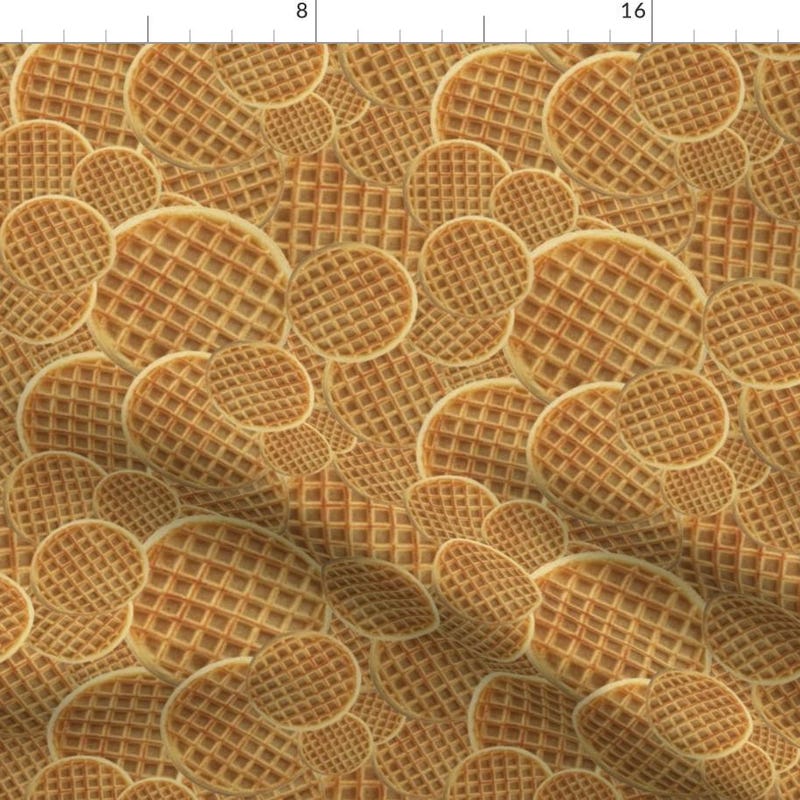 Organic Waffle Knit Fabric Etsy