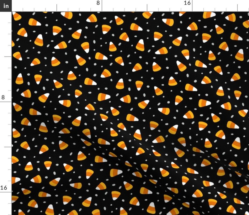 Candy Corn Fabric Halloween Candy Corn By Jaymehennel Etsy