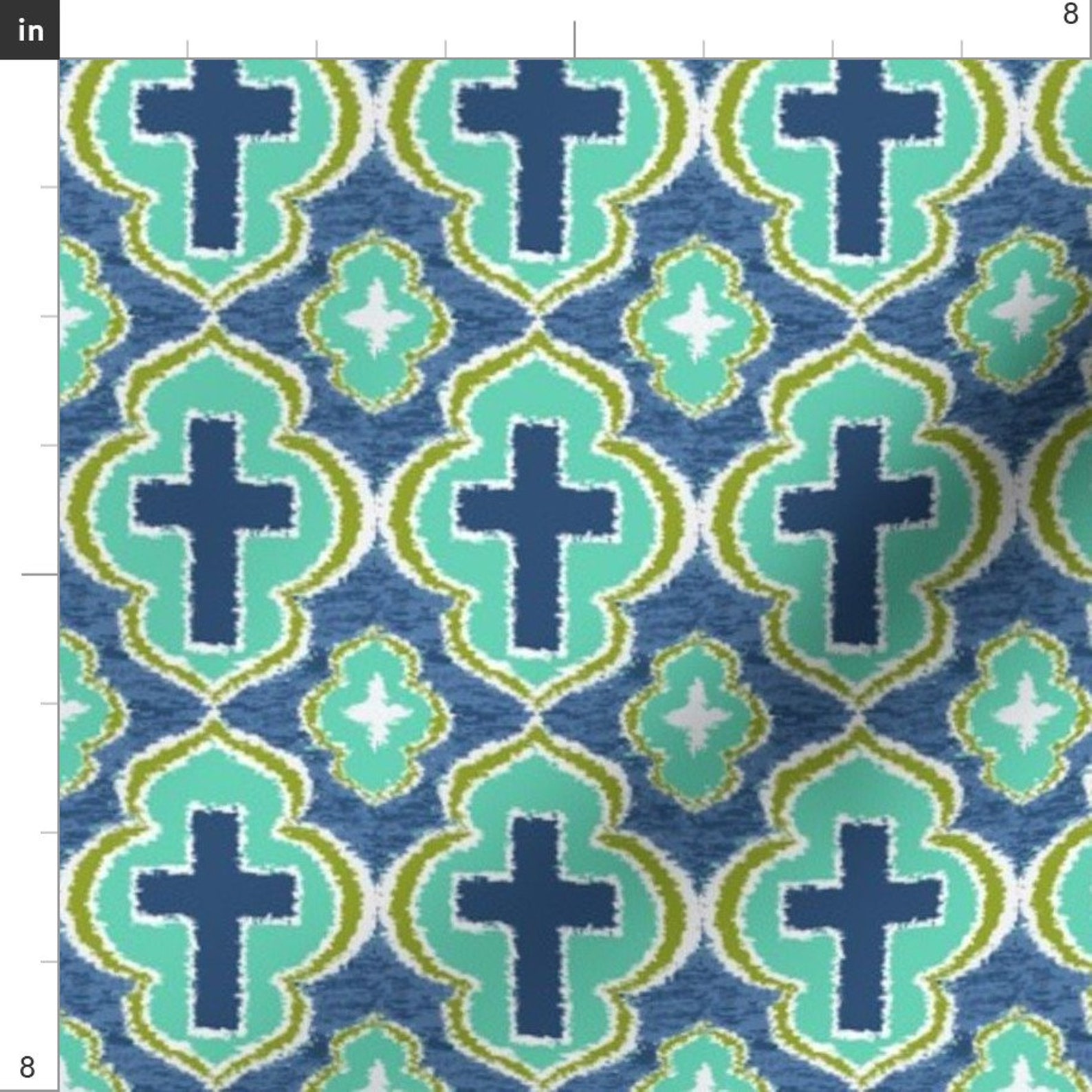 Cross Fabric Christian Cross by Rickrackscissorsstudio Etsy