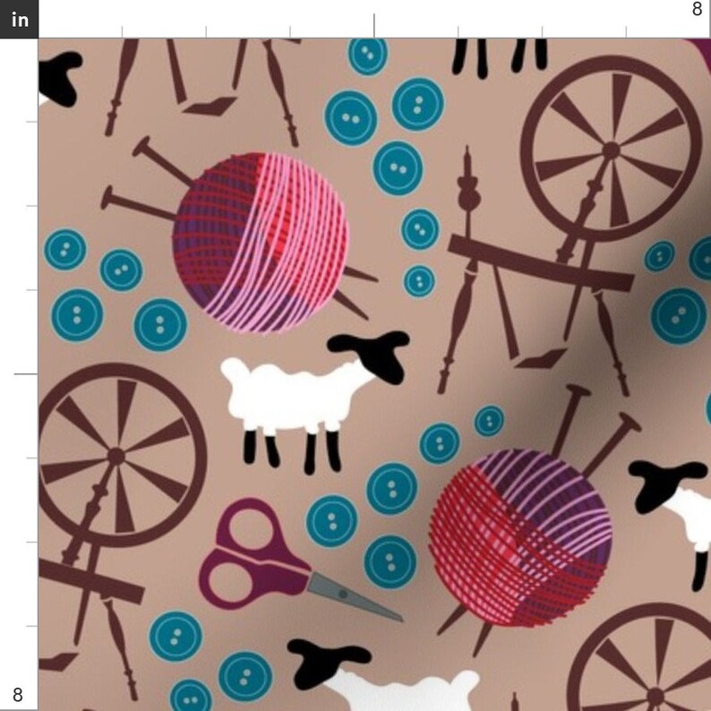 Knitting Fabric Knit and Spin by Dearchickie Spinning Wheel Etsy