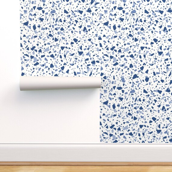 Scarica Gratis Images Terrazzo Wallpaper Terrazzo Blues By Danika Herrick Blue Etsy actualisé salutations