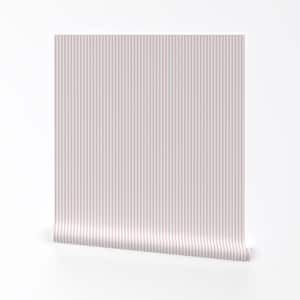Pink Removable Peel and Stick Wallpaper -  Blush Narrow Pink Stripe Candy Stripe - Wall Art Wall Decor - Candy Stripe by danika_herrick