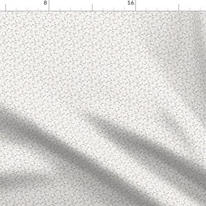 Farm Lambs Fabric - Cute Lambs by littlearrowdesign - Easter Cute Sheep Nursery White Micro Scale Barn  Fabric by the Yard by Spoonflower