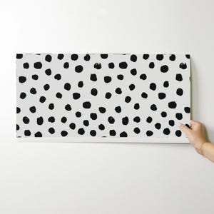 Nursery Wallpaper - Dots Cream Neutral Minimal Animal Spots by Charlotte Winter - Removable Self Adhesive Wallpaper Roll by Spoonflower image 9