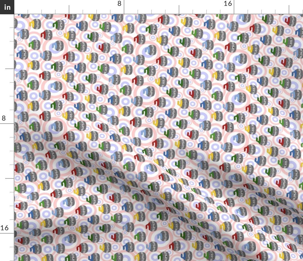 Curling Fabric Curling by Loopy Canadian Curling Cotton - Etsy