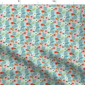 Six Feet Fabric - Back The F Off By Cynthiafrenette- Social Distance Swear Cuss Profanity Custom Print Cotton Fabric By The Yard Spoonflower