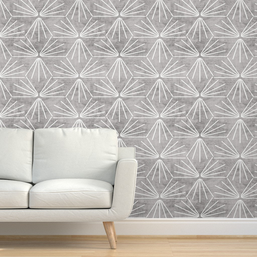 Texture Wallpaper Sun Tile Cement Light by Holli Zollinger - Etsy