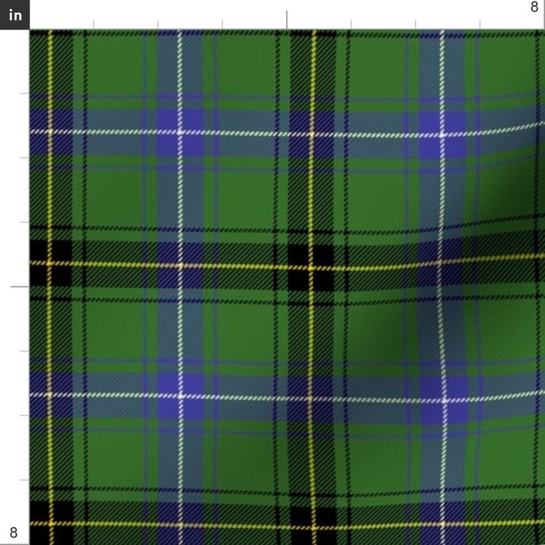 Henderson Tartan Fabric Henderson Or Mckendrick Tartan Etsy