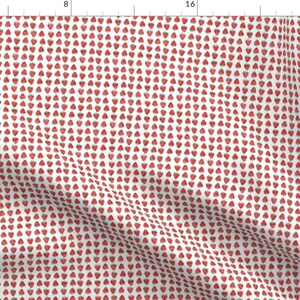 Extra Small Strawberries Fabric - Strawberries (Extra Small) By Littlearrowdesign - Tiny Berries Cotton Fabric By The Yard With Spoonflower