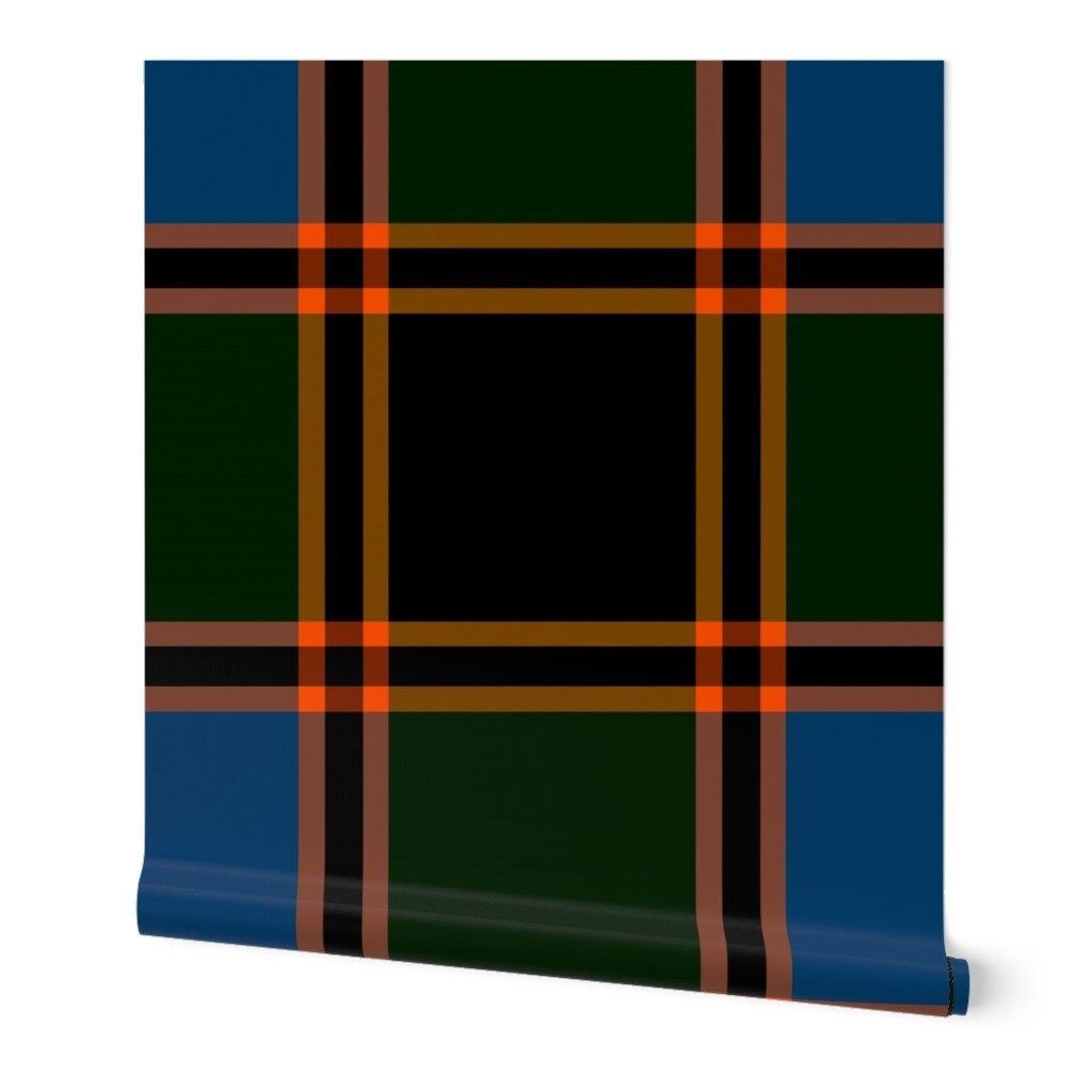 Tartan Wallpaper Tartan Macalbert by Peacoquettedesigns Etsy