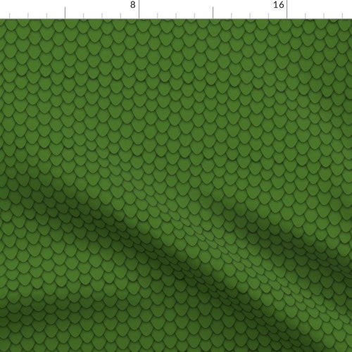 Dragon Scales Fabric Green Dragon Scales by Charleyzollinger Etsy