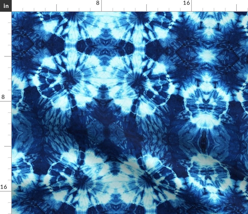 Circular Texture Fabric Shibori Tie Dye 5 by | Etsy