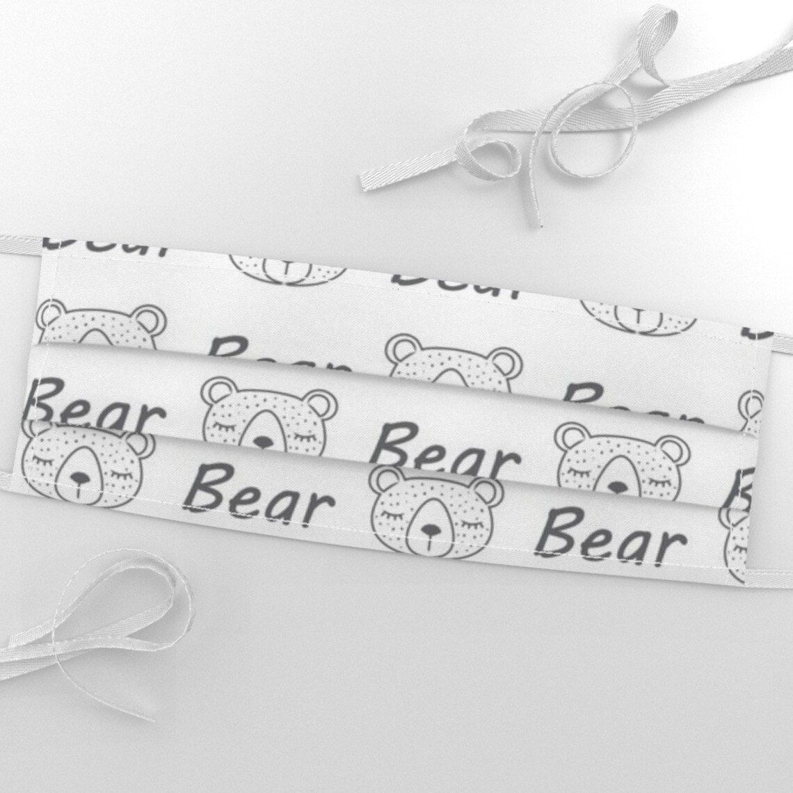 Baby Bear Fabric Bear by Lilcubby Bear Baby Boy Woodland Etsy