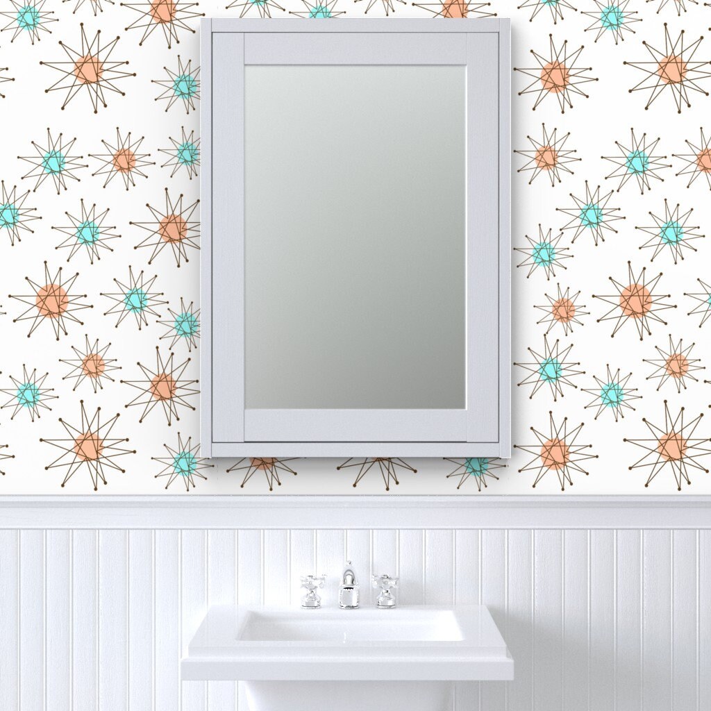 Starburst Wallpaper Starburst Pattern Ii by Hot4tees - Etsy