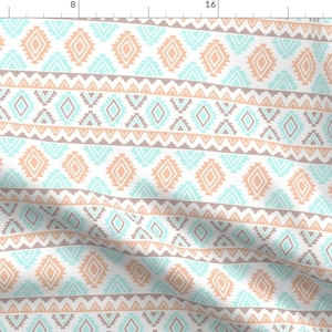 Southwestern Fabric - Southwest Inspired By Innamoreva - Southwestern Modern Boho Cotton Fabric By The Yard With Spoonflower