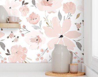 Floral Wallpaper Ibd Gracie Grace Golden Jumbo By Etsy Floral Wallpaper Ibd Gracie Grace Golden Jumbo By Etsy