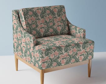 Sage Botanical Upholstery Fabric- Sage And Cream Morris Vines by tarareed -  William Morris  Fabric By The Yard With Spoonflower