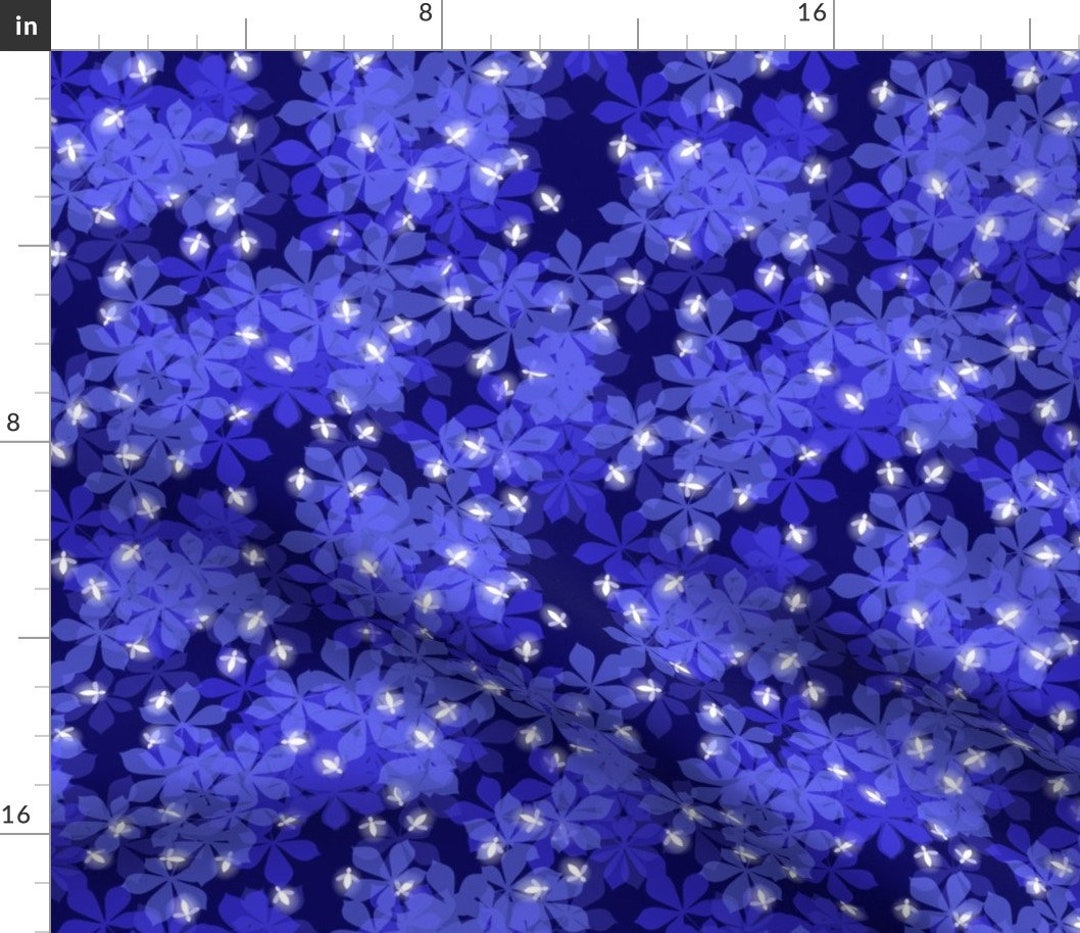 Firefly Fabric Fireflies by Heleenvanbuul Firefly - Etsy