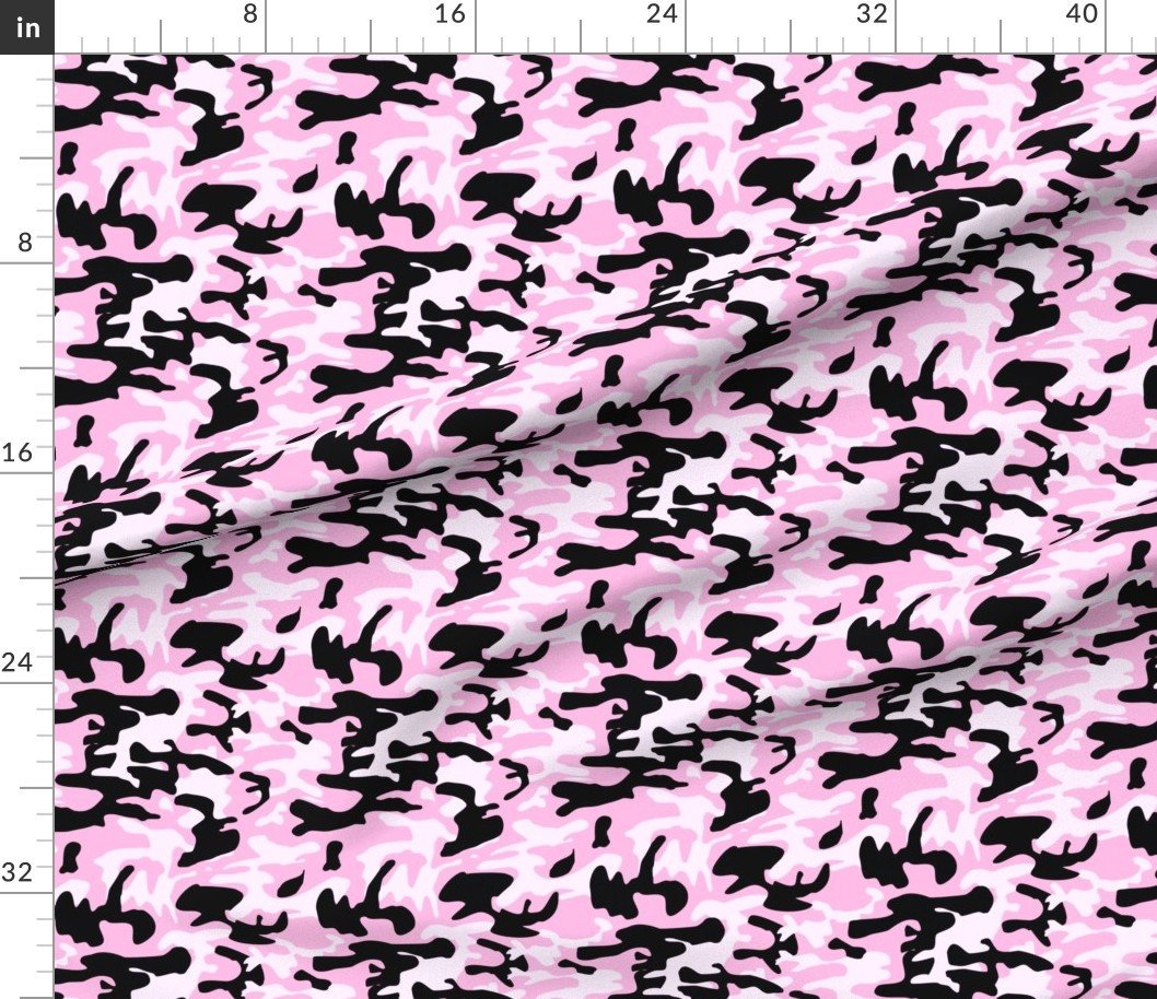 Pink Camo Fabric Pink Army Camo Pattern by Inspirationz Etsy