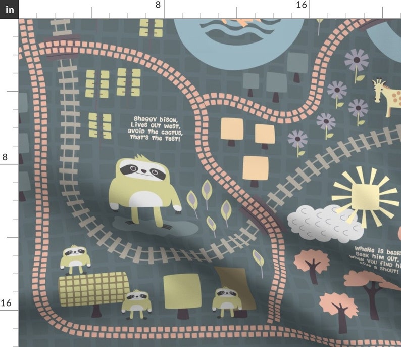 Safari on Bikes Playmat main image 1