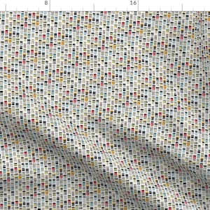 Calculator Fabric - Cal Q. Lator (Mini) || Math Science Geek Chic Nerd By Pennycandy - Calculator Cotton Fabric By The Yard With Spoonflower