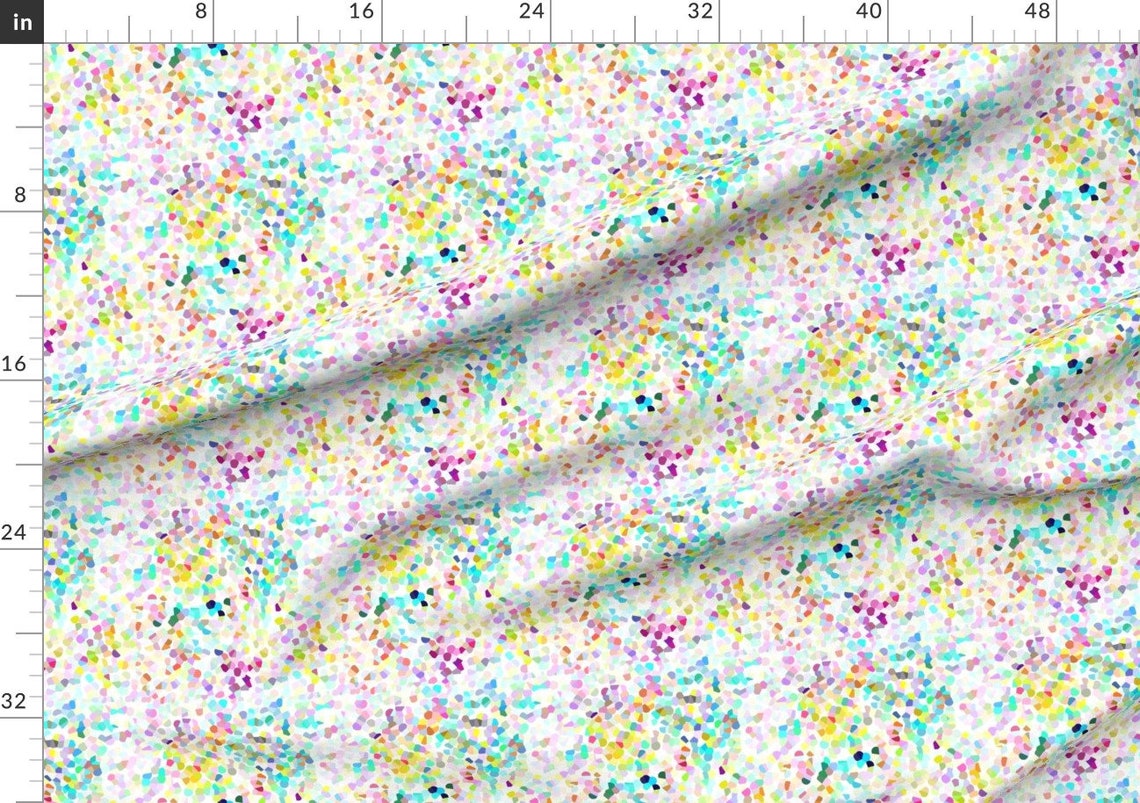 Confetti Fabric Fabric Summer Party Confetti By Theartwerks Etsy