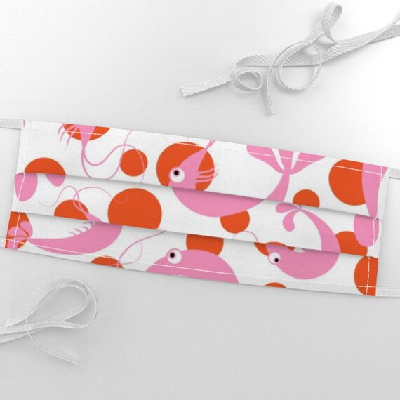 Shrimp Pink Home Decorating Linen Fabric By The Yard