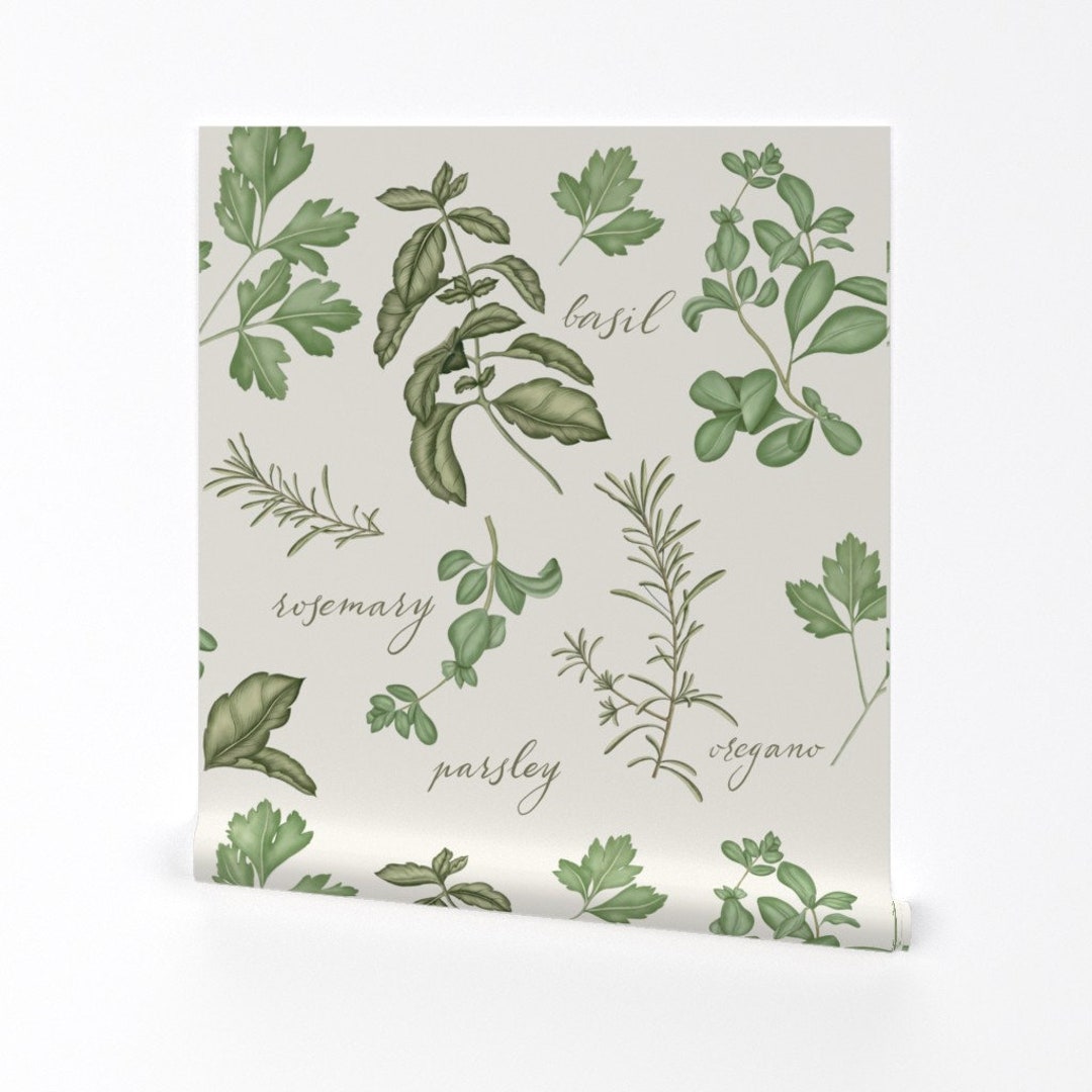 Herbs Wallpaper Illustrative Herb Garden by Fergusoneamac_com Garden