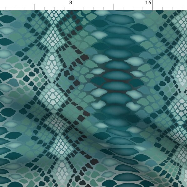 Faux Python Fabric - Etsy