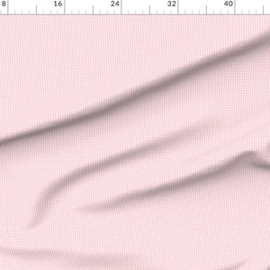 Pink Gingham Fabric - Gingham Light Pink By Misstiina - Gingham Pink White Plaid Nursery Decor Cotton Fabric By The Yard With Spoonflower Bild 2
