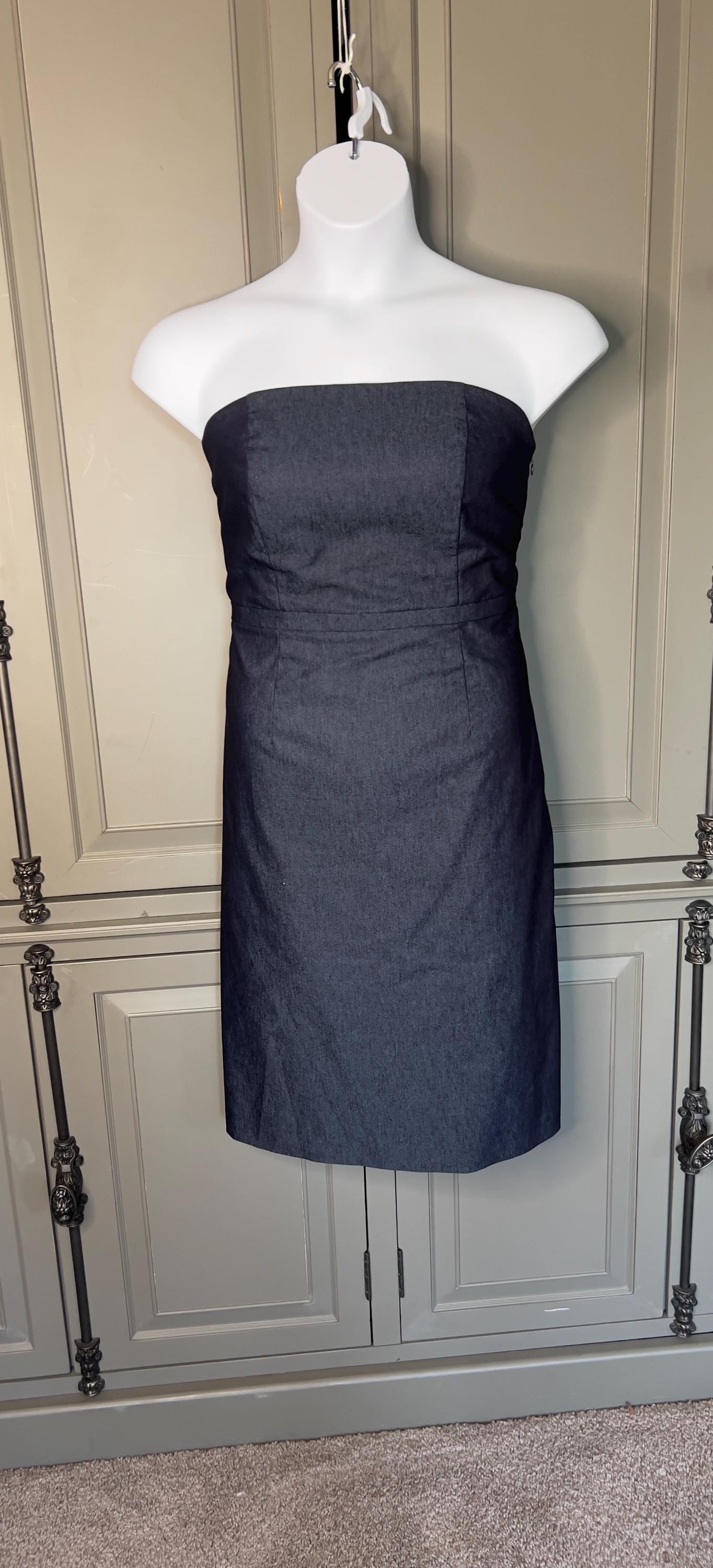 merona denim dress Rolla's :: Mara Button Down Denim Midi Dress in Deep Blue Wash  HANNAH-ANNA