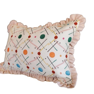 Ottoline pillow cover - ruffle/Ready to ship 12x17”