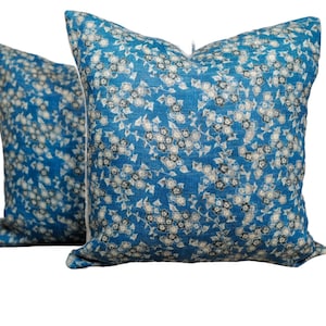 Pair Robert Kime Tsubaki pillow covers/Ready to ship