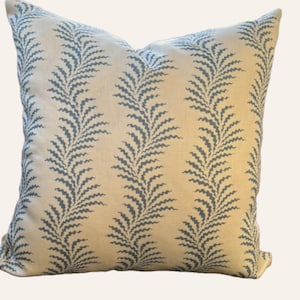Scrolling Fern/Made to Order pillow cover