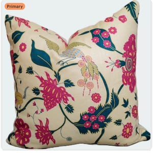 Soane Parrots/Made to Order pillow cover