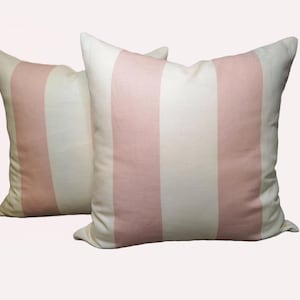 Ralph Lauren stripe /-set of two-/22”/Ready to ship/Both sides