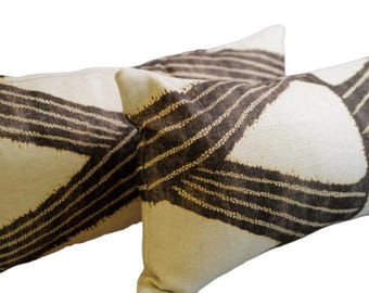 Zoffany pillow cover - set of two/Ready to ship 14x25”/Both sides