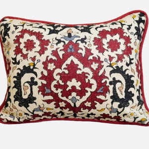 Robert Kime pillow cover - piped/Ready to ship